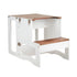 MY HAPPY HELPERS  - TAVOLO - Convertible Learning Tower - Tower to Table - White / Walnut